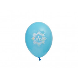 Niebieskie balony IHS